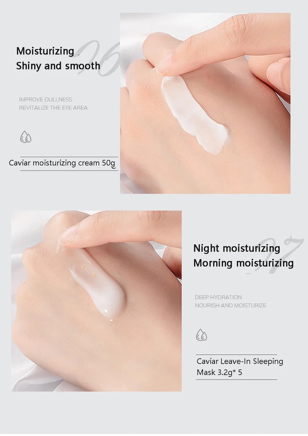 15pcs Korean Youthful Caviar Skin Care Set