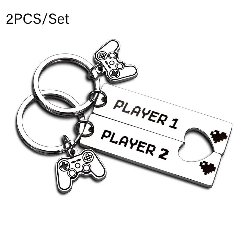 Matching Gamers Keychains Gift
