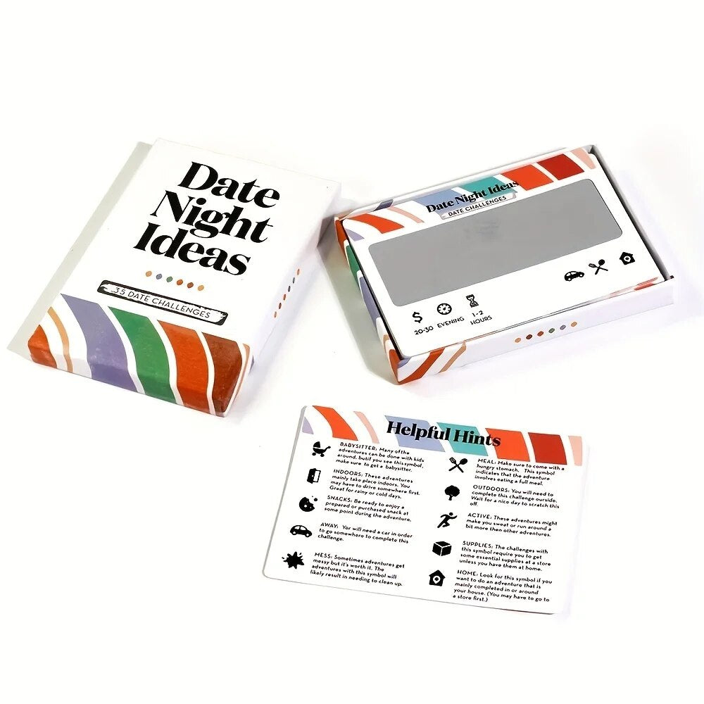 Scratch Date Ideas Card Games for Couples