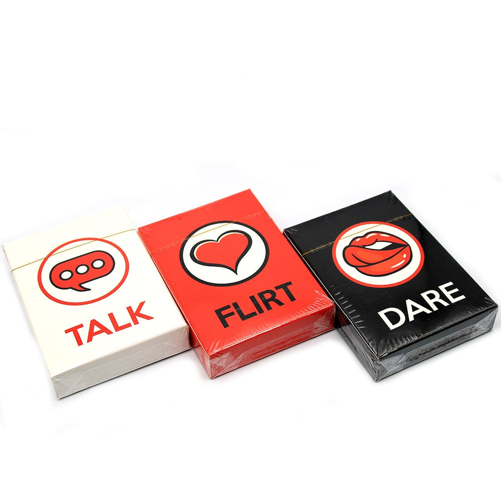 Adults Talk, Flirt Or Dare Cards