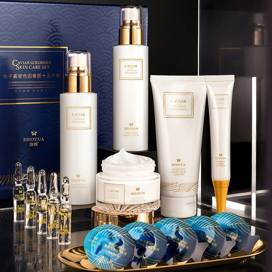 15pcs Korean Youthful Caviar Skin Care Set