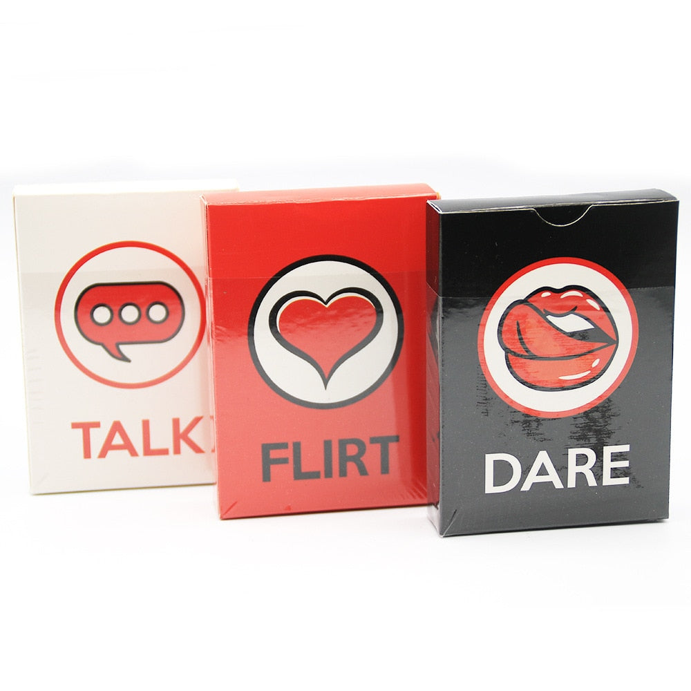 Adults Talk, Flirt Or Dare Cards