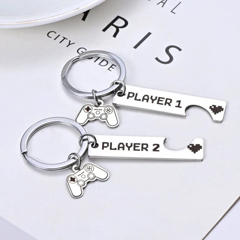 Matching Gamers Keychains Gift