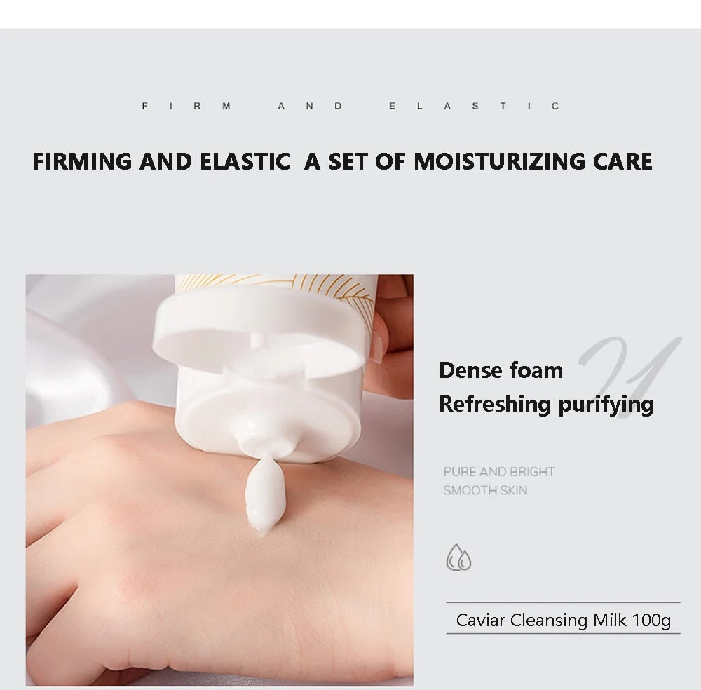 15pcs Korean Youthful Caviar Skin Care Set