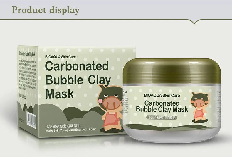 Bubble Clay Deep Cleansing Face Mask