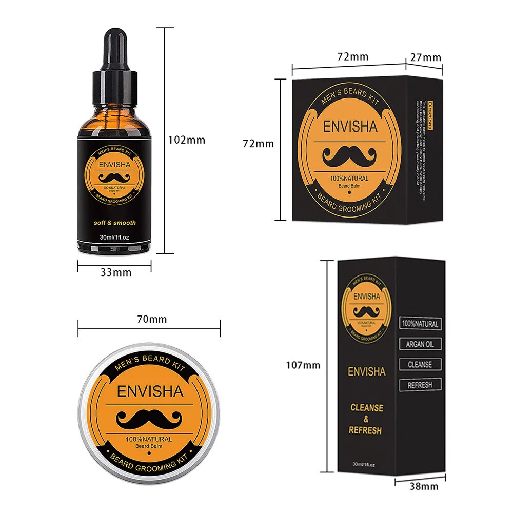 Beard Care Kit (5pcs)